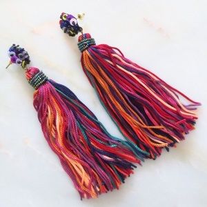 ⚡️Artisan Handcrafted Tassel Earrings